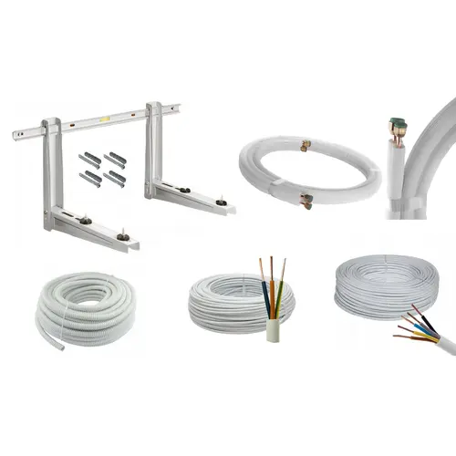 Zestaw do montażu klimatyzacji do 3,6kW rury miedziane kielichowane 3m