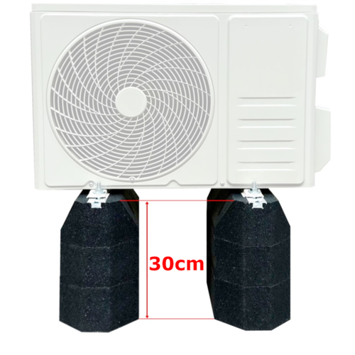 Podstawa gumowa antywibracyjna z podwyższeniem 60cm WYSOKA na 30cm 1szt